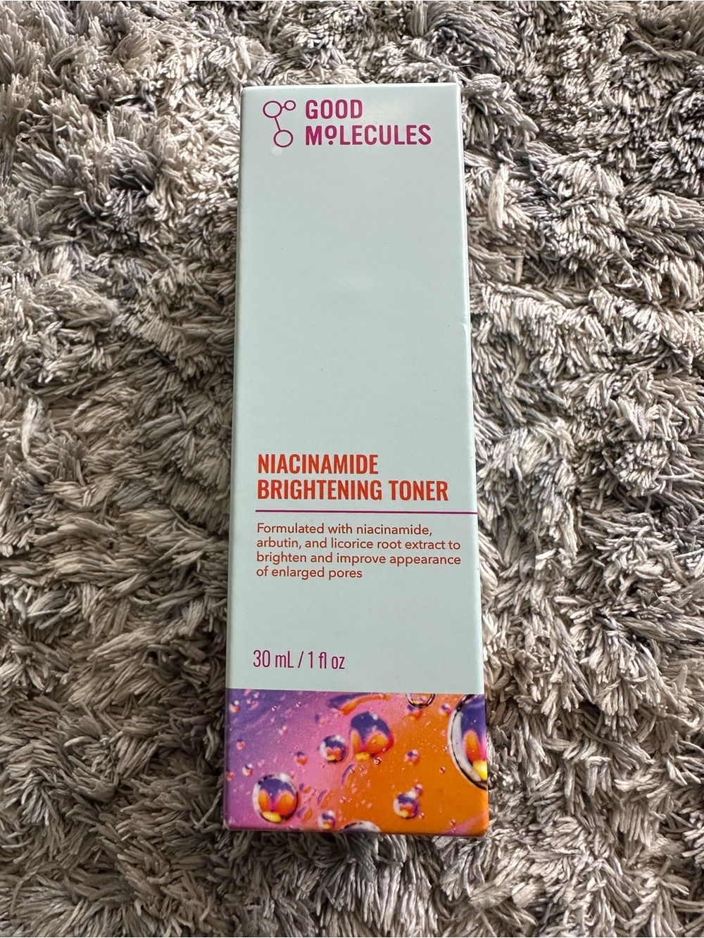 NIB Good Molecules Niacinamide Brightening Toner 30ml $6